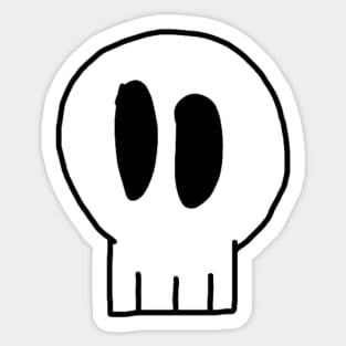 The Iconic Skull Sticker